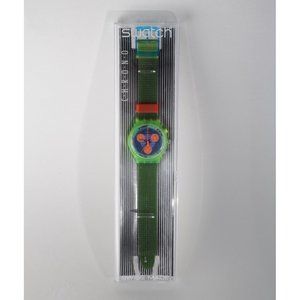 Swatch Chrono Neo Wave SCJ 100 Vintage Wristwatch IOB